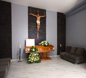 Sala de velación de Casa funeral Betania