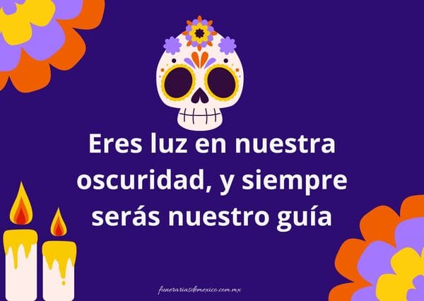 imagenes de dia de muertos con frases