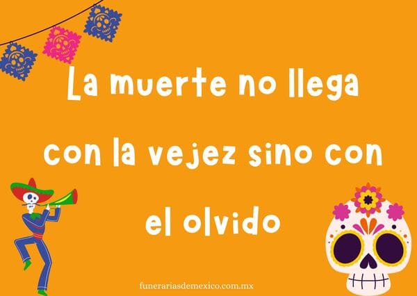 imagenes de dia de muertos con frases