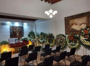 Funeraria San Pedro sala de velación