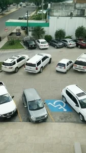 Parking Funeraria memorial class tuxtla