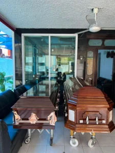 Velatorio Recinto Memorial ataudes