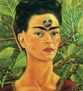 frida pensando en la muerte