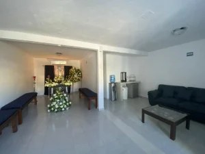 Sala de velación de funeraria navarro