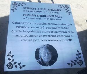 placas para difuntos